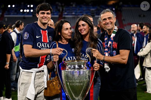 Luis Enrique - Le PSG remporte la Ligue Des Champions 2025, pour la première fois de son histoire, face à l'Inter Milan (5-0) à l'Allianz Arena de Munich, le 31 mai 2025. Photo : Image Sport/PsnewZ/Bestimage