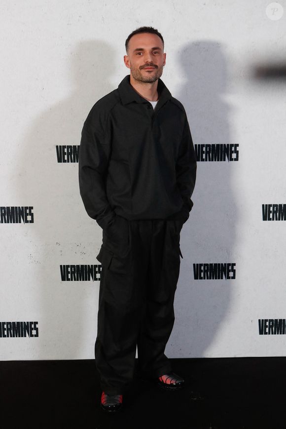 Jérôme Niel à l'avant-première du film "Vermines" à l'UGC Normandie à Paris le 14 décembre 2023.

© Christophe Clovis / Bestimage