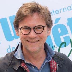 Laurent Romejko au 16e Forum International de la météo et du climat sur le parvis de l'Hôtel de ville de Paris le 25 mai 2019.

© Alexandre Fay / PixPlanete / Bestimage