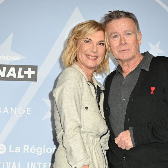 Michele Laroque et Franck Dubosc lors du 28ème Festival du Film de Comédie à L'Alpe d'Huez, France, le 16 janvier 2025. Photo par Mireille Ampilhac/ABACAPRESS.COM