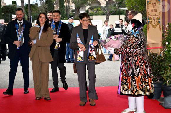 Pauline Ducruet et la princesse Stéphanie de Monaco - La princesse Stéphanie de Monaco, ses enfants, Camille Gottlieb, Louis et Pauline Ducruet assistent au 48ème Festival international du Cirque de Monte-Carlo lors de la représentation du dimanche après-midi, le 18 janvier 2026. Le Festival se déroule jusqu'au 25 janvier. © Bruno Bebert/Pool Monaco/Bestimage