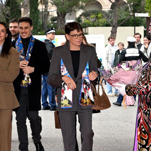 Pauline Ducruet et la princesse Stéphanie de Monaco - La princesse Stéphanie de Monaco, ses enfants, Camille Gottlieb, Louis et Pauline Ducruet assistent au 48ème Festival international du Cirque de Monte-Carlo lors de la représentation du dimanche après-midi, le 18 janvier 2026. Le Festival se déroule jusqu'au 25 janvier. © Bruno Bebert/Pool Monaco/Bestimage