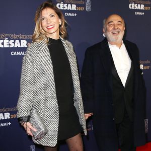 Gérard Jugnot et sa femme Patricia Campi - Photocall de la 42ème cérémonie des Cesar à la salle Pleyel à Paris, le 24 février 2017.
© Dominique Jacovides - Olivier Borde / Bestimage