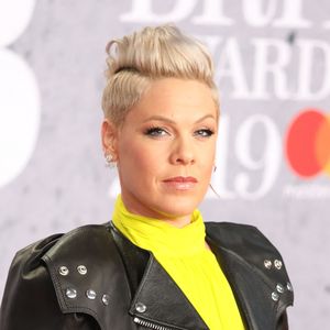 Pink au photocall de la cérémonie des Brit Awards à l'O2 Arena à Londres.
Bestimage