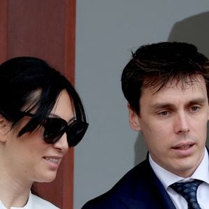Louis Ducruet et sa femme Marie lors de la finale du Rolex Monte-Carlo Masters au Monte-Carlo Country Club de Monaco le 12 avril 2026.

© Claudia Albuquerque / Bestimage