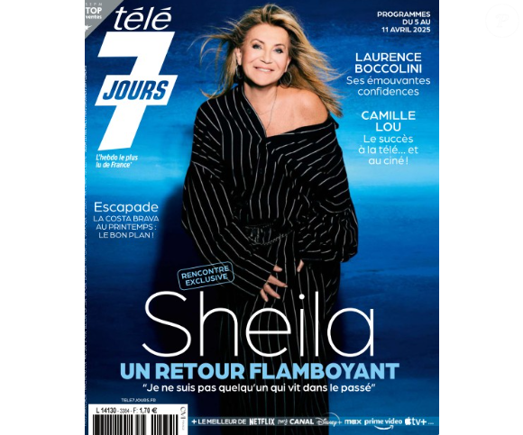 Nouvelle couverture du magazine Télé 7 jours.