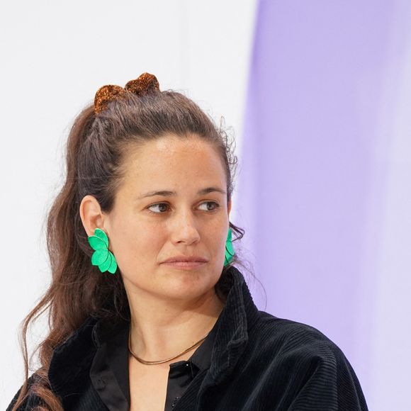 Lucie Lucas au sommet changeNow 2026 au Grand Palais à Paris le 31 mars 2026. © Anne-Sophie Guebey / Bestimage