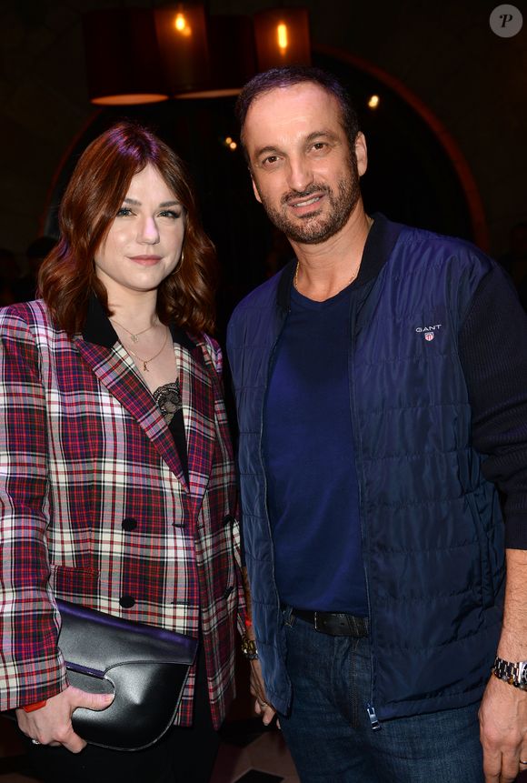 Emilie Dequenne et son mari Michel Ferracci - Soirée de présentation du nouveau Range Rover Evoque à Paris le 28 novembre 2018. © Veeren/Bestimage