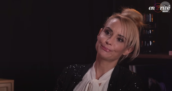 Elodie Gossuin en interview dans l'émission "En privé avec" pour Purepeople.com