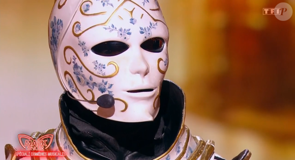 Le Chevalier de Porcelaine dans "Mask Singer", capture d'écran TF1.
