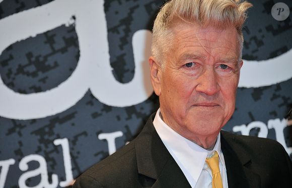 Le réalisateur David Lynch est mort à 78 ans - Le réalisateur David Lynch sur le tapis rouge du 5eme Festival International du Film Policier de Beaune le 5 avril 2013.
©Agence / Bestimage