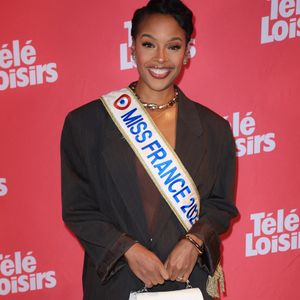 Angélique Angarni-Filopon (Miss France 2025) assiste aux 'Tele Loisirs Awards 2025' à Paris, 23 septembre 2025, France. Photo par Jerome Domine/ABACAPRESS.COM