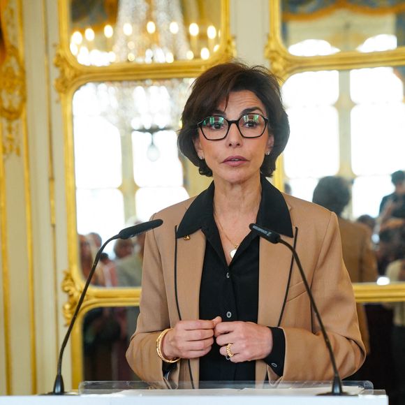 Rachida Dati, ministre de la Culture lors du lancement de la France Music Week au ministère de la Culture à Paris le 16 juin 2025.
La France Music Week est née de la volonté d’accueillir en France un événement de portée internationale et catalyseur d’échanges afin de promouvoir l’excellence des artistes et du secteur musical français.
La France Music Week est aussi une grande manifestation populaire avec des événements dans toute la France pour permettre à tous les publics de découvrir des artistes issus de toutes les esthétiques – du jazz au rap, en passant par la variété, les musiques de patrimoine et de création, l’électro ou encore le métal.

© Anne-Sophie Guebey / Bestimage