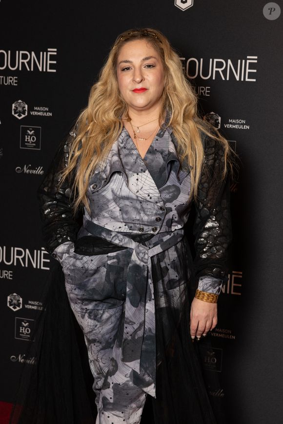 Marilou Berry - People au Défilé "Julien Fournié" Collection Haute Couture dans le cadre de la Fashion Week printemps/été 2024, à Paris, France, le 23 janvier 2024