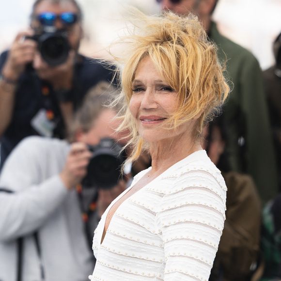 Clémentine Célarié - Photocall de "Connemara" lors du 78ème Festival International du Film de Cannes, le 22 mai 2025.
© Jacovides/Moreau/Bestimage