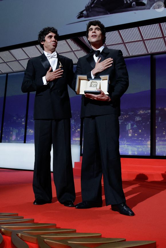Javier Ambrossi, Javier Calvo - Cérémonie de clôture du 79ème Festival International du Film de Cannes, le 23 mai 2026. © Borde-Jacovides-Moreau / Bestimage