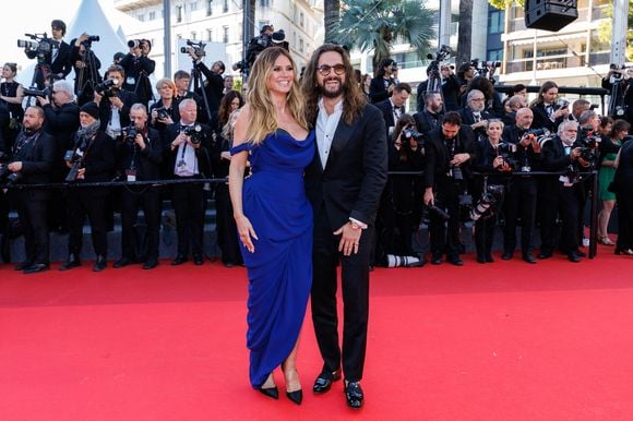 Heidi Klum et son mari Tom Kaulitz - Montée des marches du film " La bataille de Gaulle : L'âge de fer " lors du 79ème Festival International du Film de Cannes, le 20 mai 2026. © Jacovides-Moreau / Bestimage