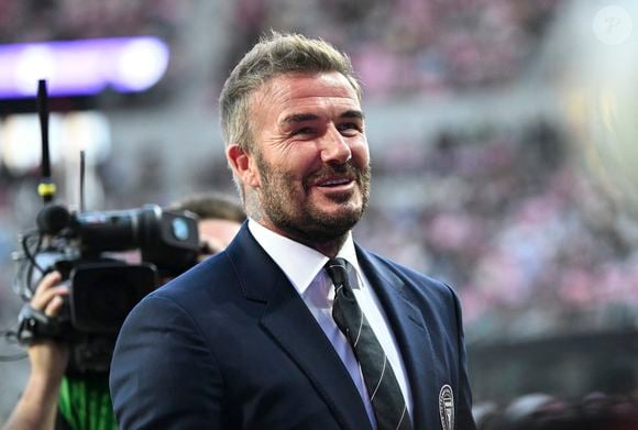 Le 4 avril 2026, Hallandale, Floride, États-Unis : Sir David Beckham. Inter Miami CF et Austin FC au Nu Stadium. (Credit Image : © Michele Eve Sandberg/ZUMA Press Wire / Bestimage)