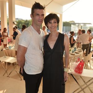 Exclusif - Marie-Claude Pietragalla et son mari Julien Derouault - People lors du Longines Paris Eiffel Jumping au Champ de Mars à Paris le 7 juillet 2018. © Perusseau/Veeren/Bestimage