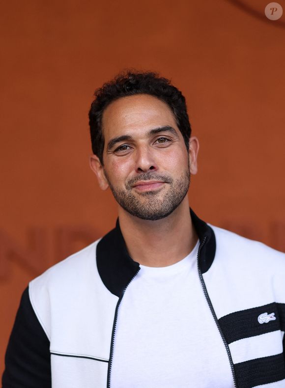Samy Gharbi au village pour la session  nocturne lors des Internationaux de France de Tennis de Roland Garros 2025, le 31 mai 2025 à Paris.
© Dominique Jacovides / Bestimage