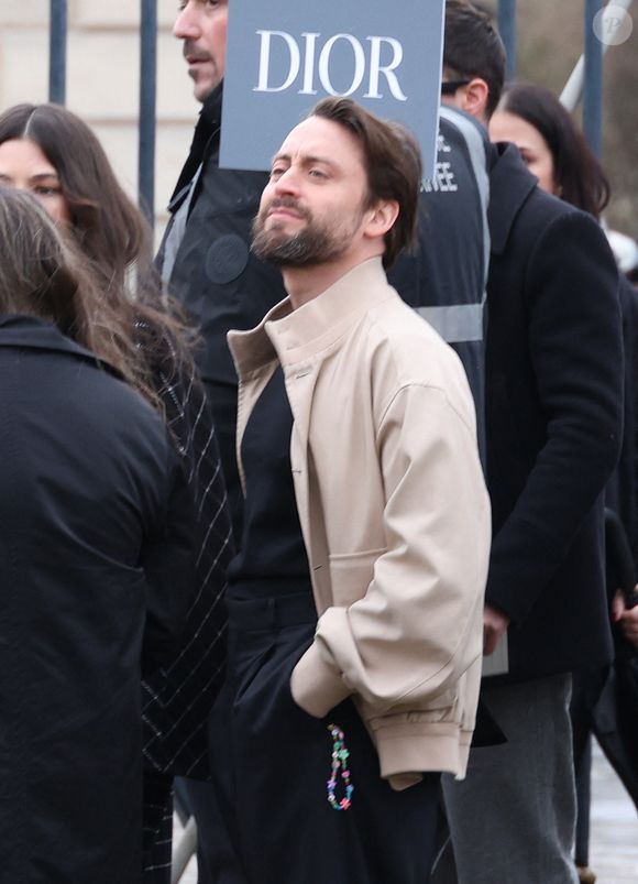 Kieran Culkin - Arrivées au défilé Dior Homme à l'École-Militaire lors de la semaine de la mode masculine automne/hiver 2025-2026 à Paris, France, le 24 janvier 2025. © Denis Guignebourg/Bestimage