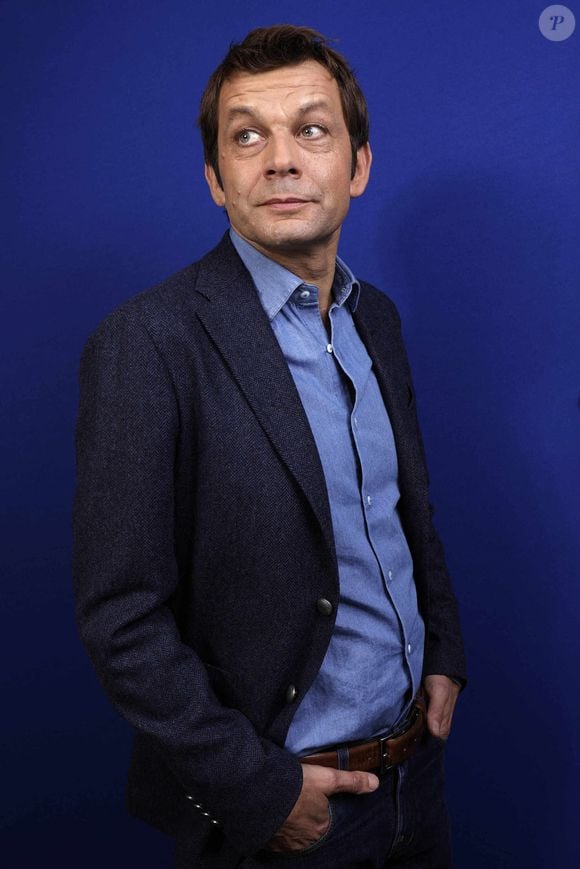 Laurent Mariotte pose lors d'une séance de portrait à Paris, France, en novembre 2017. Photo par VIM/ABACAPRESS.COM