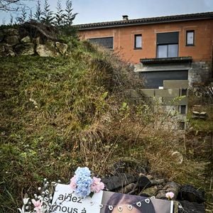Vue générale de la maison de Delphine Jubillar à Cagnac les Mines, France, le 8 janvier 2022. © Thierry Breton/Panoramic/Bestimage