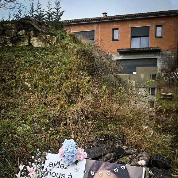 Vue générale de la maison de Delphine Jubillar à Cagnac les Mines, France, le 8 janvier 2022. © Thierry Breton/Panoramic/Bestimage