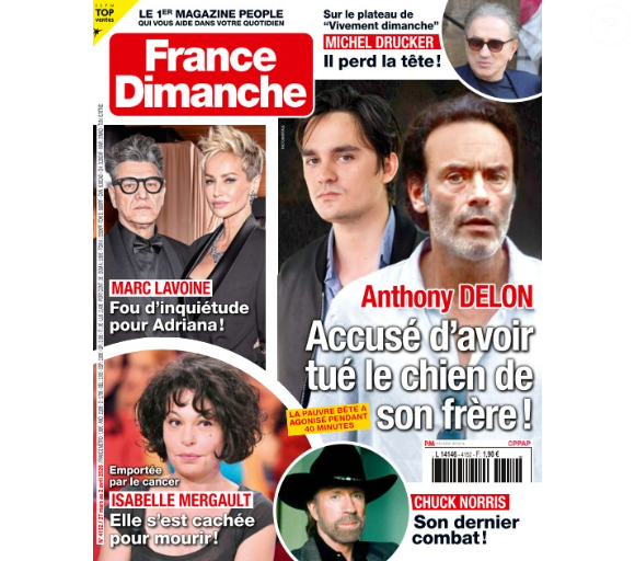Couverture du magazine France Dimanche, paru le 27 mars 2026