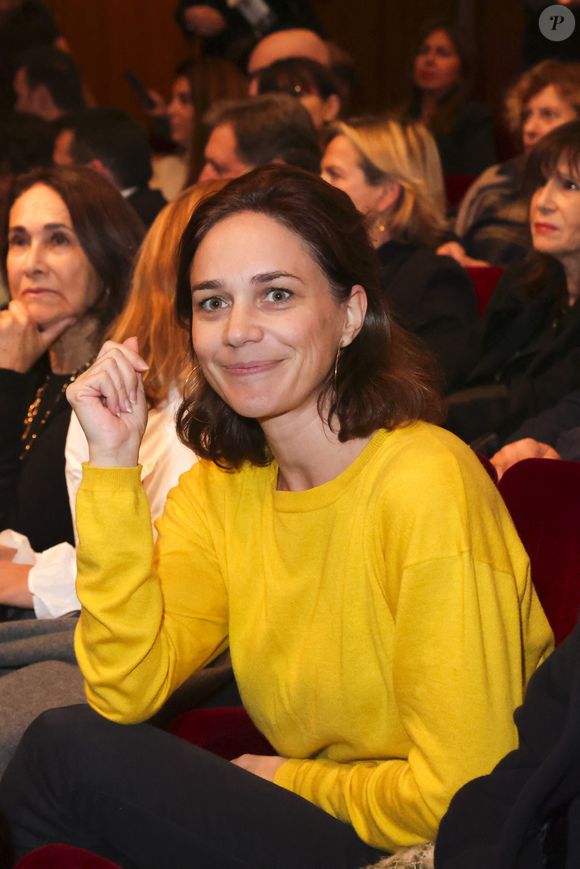 Elle qui a pour rappel pratiqué cette discipline à un très haut niveau avec son partenaire Fabian Bourzat, jusqu'à sa retraite sportive en 2014

Exclusif - Nathalie Péchalat au concert de Elisa Tovati au Studio Marigny à Paris le 4 novembre 2024.
© Jack Tribeca / Bestimage