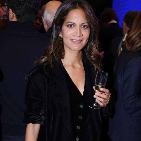 Exclusif - Aurelie Casse assiste au 20ème anniversaire de BFMTV à Paris, France, le 27 novembre 2025. Photo by Jerome Domine/ABACAPRESS.COM