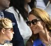 Les parents ont demandé à ce qu'il en signe également une pour le jeune Louis malgré son absence
La princesse Charlotte de Galles, Catherine (Kate) Middleton, princesse de Galles - Personnalités à la finale homme du tournoi de tennis de Wimbledon le 13 juillet 2025.
© Chryslène Caillaud / PsnewZ / Bestimage