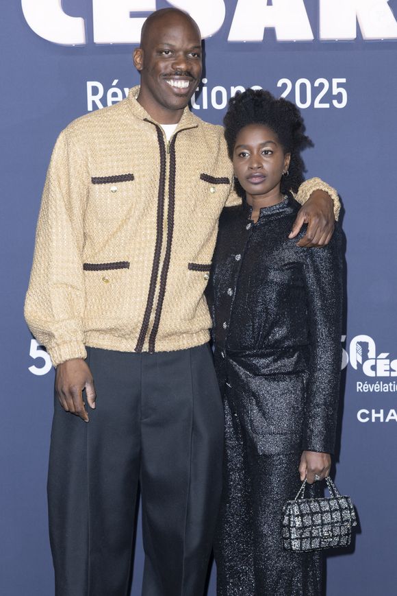 Jean-Pascal Zadi et  Nina Mélo - Photocall de la soirée "Cesar Révélations 2025" au Trianon à Paris le 20 janvier 2025.

© Olivier Borde / Bestimage