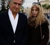 Bernard-Henry Lévy et sa femme Arielle Dombasle - Les personnalités accompagnant le président de la République Emmanuel Macron lors de sa visite d'Etat de trois jours au Maroc, le 28 octobre 2024. 
© Ludovic Marin / Pool / Bestimage