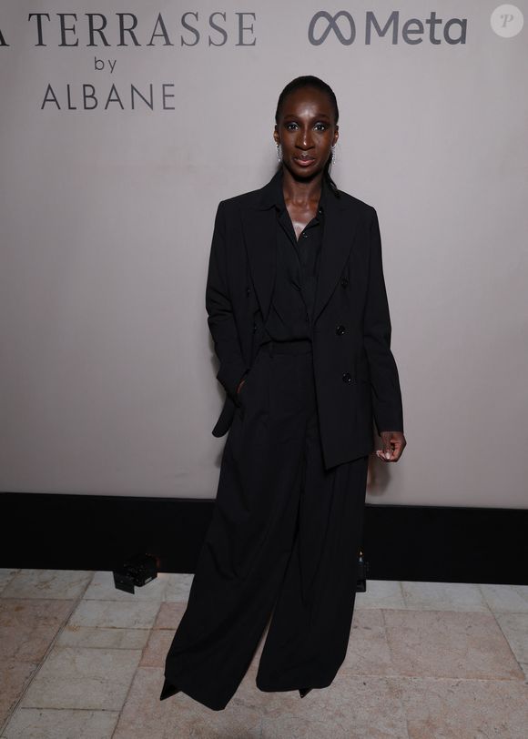 Exclusif - Eye Haidara lors de la soirée anniversaire des 25 ans de la Terrasse de Albane pendant le 79ème Festival International du Film de Cannes, France, le 15 mai 2026. © Denis Guignebourg/Bestimage