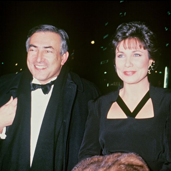 Archives- DSK et Anne Sinclair en 1991. Photo : Bestimae
