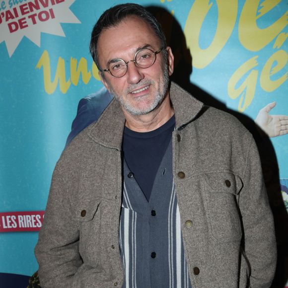 Exclusif - Frédéric Lopez - Célébrités à la 600ème de la Pièce « Une idée géniale » au Théâtre des Variétés à Paris, France. Le 2 Octobre 2024. 
© Bertrand Rindoff / Bestimage