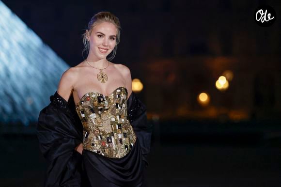 Princesse Maria Carolina de Bourbon des Deux-Siciles – Arrivées au Grand Dîner du Louvre 2026 à Paris pendant la fashion week Prêt à Porter femme automne/hiver 2026-2027 (PFW). © Olivier Borde / Bestimage