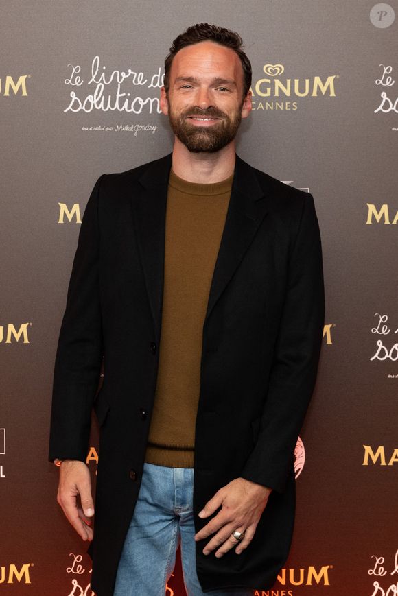 Alban Lenoir - Soirée sur la plage Magnum lors du 76ème Festival International du Film de Cannes le 21 mai 2023. © Cannes Magnum/Jeremy Melloul/Bestimage