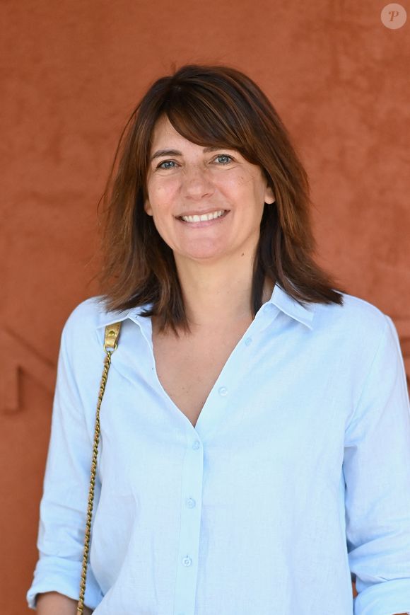 Estelle Denis assiste aux Internationaux de France 2023 à Roland Garros le 04 juin 2023 à Paris, France. Photo by Franck Castel/ABACAPRESS.COM