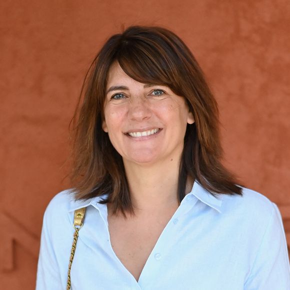Estelle Denis assiste aux Internationaux de France 2023 à Roland Garros le 04 juin 2023 à Paris, France. Photo by Franck Castel/ABACAPRESS.COM