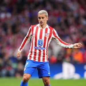 Antoine Griezmann, de l'Atlético de Madrid, lors du match aller de la demi-finale de la Ligue des champions de l'UEFA au Riyadh Air Metropolitano, à Madrid, mercredi 29 avril 2026.