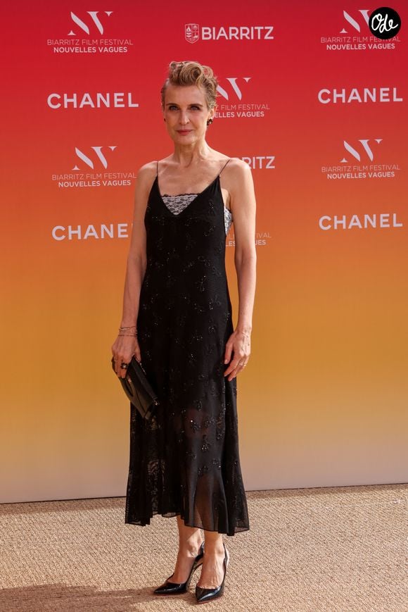 Mélita Toscan du Plantier au Théâtre de la Gare du Midi lors de la Cérémonie d'ouverture du Festival international du film de Biarritz - Nouvelles Vagues 2026, le 23 juin 2026.  © Jean-Marc Lhomer / Bestimage