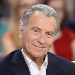 William Leymergie - Enregistrement de l'émission "Vivement Dimanche" à Paris le 1er Avril 2015. © COADIC GUIREC / BESTIMAGE