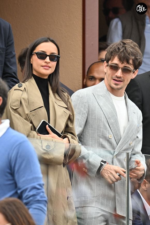 Charles Leclerc et sa femme Alexandra - Personnalités à la finale du Rolex Monte-Carlo Masters au Monte-Carlo Country Club de Monaco le 12 avril 2026
© Bruno Bebert / Bestimage