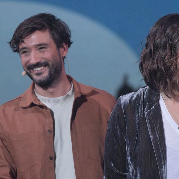 Exclusif - Jérémy Frérot, Laure Manaudou - Enregistrement de l'émission "La Chanson secrète 11" à Paris, diffusée le 24 juin sur TF1. © Cyril Moreau / Bestimage