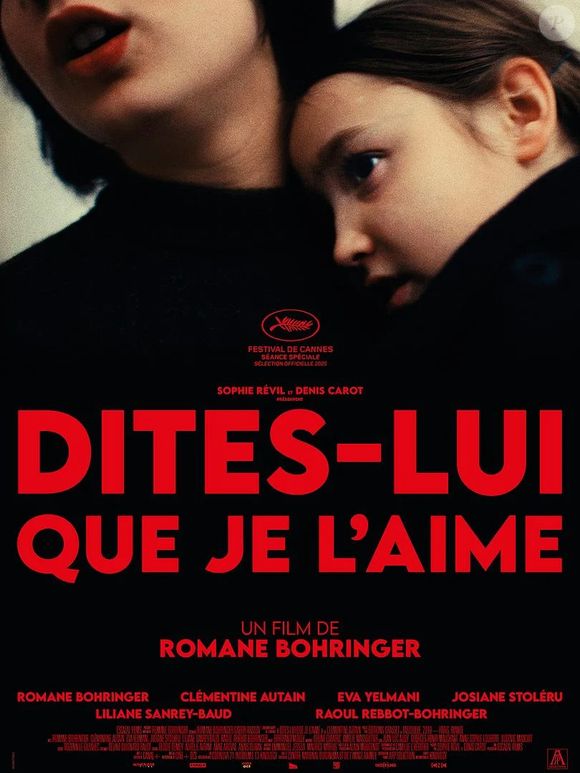 Affiche du film "Dites-lui que je l'aime" de Romane Bohringer