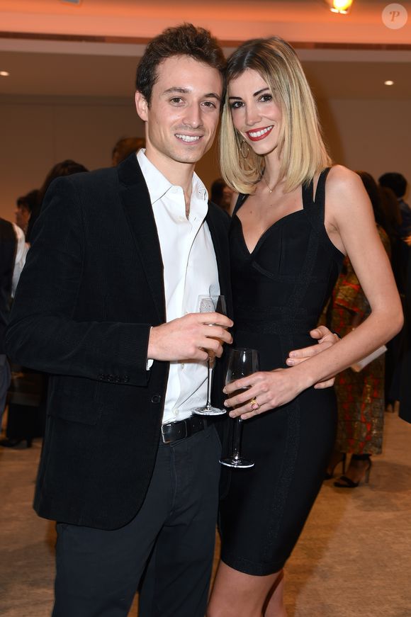 Exclusif - Hugo Clément et sa compagne Alexandra Rosenfeld (Miss France 2006 et Miss Europe 2006) - Dîner de gala au profit de l'association "Maïsha Africa" de Sonia Rolland, qui vient en aide aux enfants du Rwanda, au Pavillon Gabriel, à Paris, France, le 17 décembre 2018. © Gorassini-Moreau/Bestimage