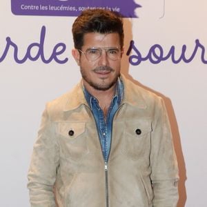 Vincent Niclo à l'avant-première du clip "Je garde le sourire" réalisé pour l'Association Laurette Fugain dans le cadre de sa nouvelle campagne de sensibilisation au cinéma Mac Mahon à Paris le 15 octobre 2024.
© Christophe Clovis / Bestimage