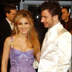 Michaël Youn et Elsa Pataky à la cérémonie des Goya Awards au Palais des congrès à Madrid, le 30 janvier 2006